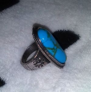 Silver Turquoise Ring